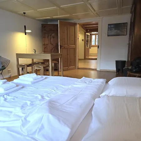 Apartament Heimatkunst 02, Klassisches Walliser Chalet, Teilrenoviert, Zentral