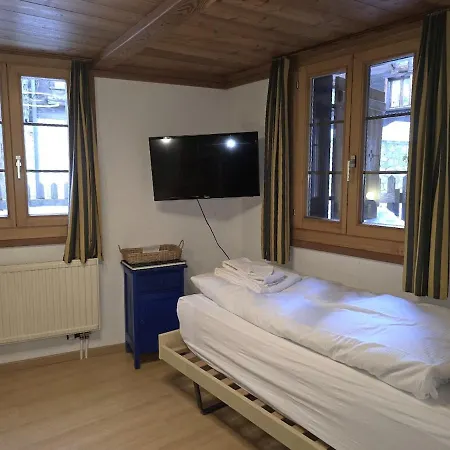 Apartament Heimatkunst 02, Klassisches Walliser Chalet, Teilrenoviert, Zentral